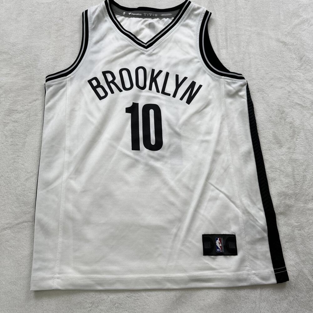 Fanatics Brooklyn Nets Jersey Youth Size‎ Small Ben Simmons #10 White NBA NEW